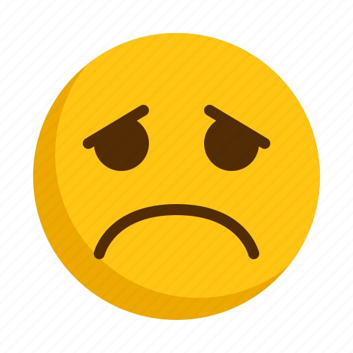 Cry, emoji, emoticon, emotion, expression, sad icon - Download on Iconfinder