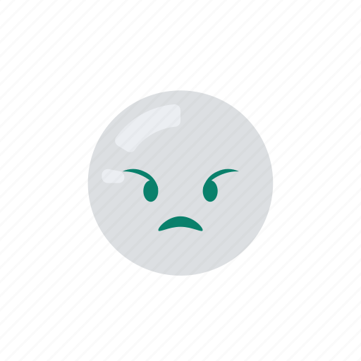 Angry, emoji, emoticon, emotion, furious, upset icon - Download on Iconfinder