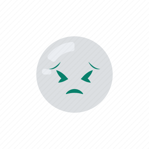 Embarressed, emoji, emoticon, emotion, irritated, smiley icon - Download on Iconfinder