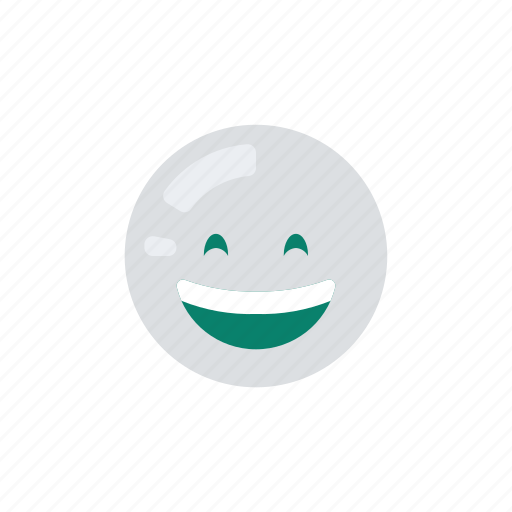 Emoji, emoticon, emotion, happy, laugh, smiley icon - Download on Iconfinder