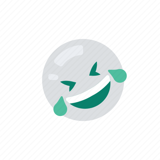 Emoji, emoticon, emotion, happy, laugh, rolling icon - Download on Iconfinder