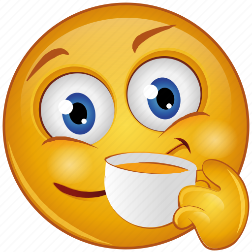 Cartoon, character, cup, drink, emoji, emotion, face icon - Download on Iconfinder