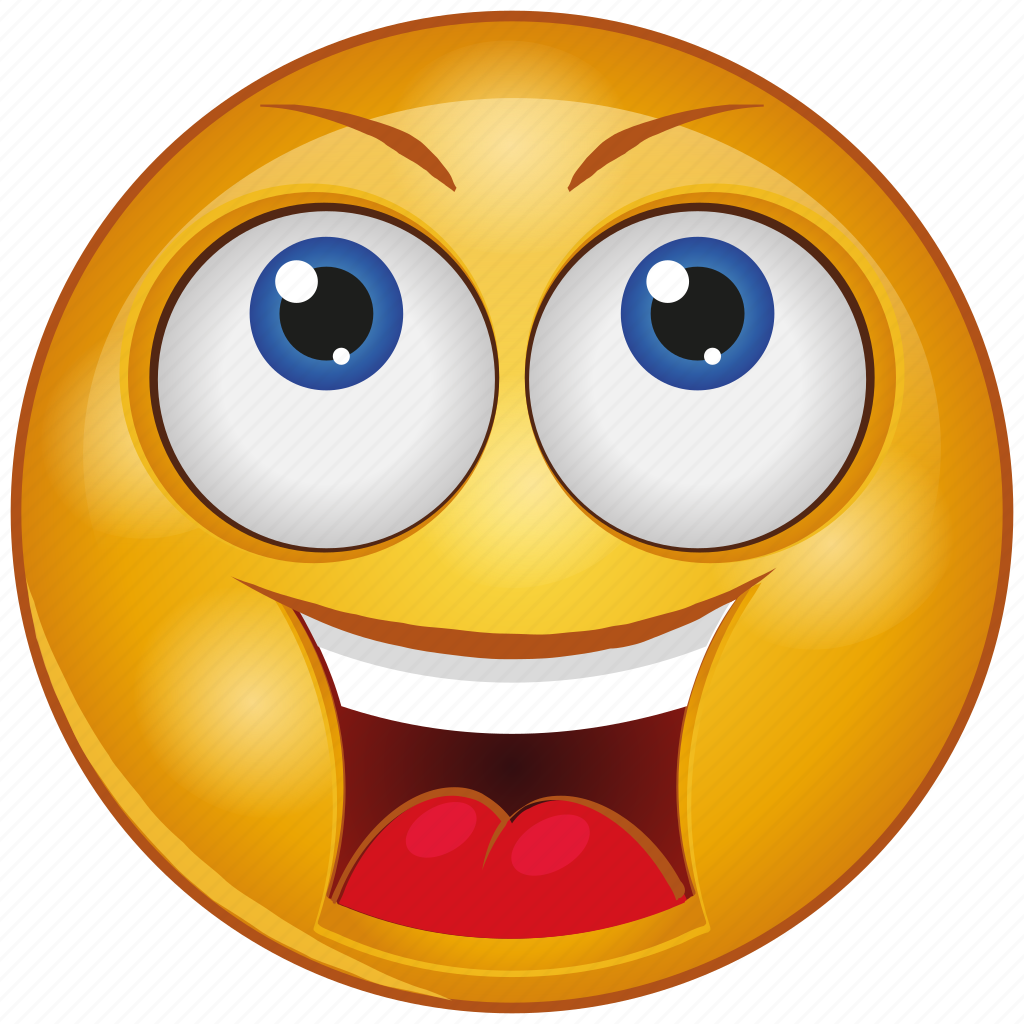 Cartoon, emoji, emotion, face, happy, loud, smile icon - Download on ...