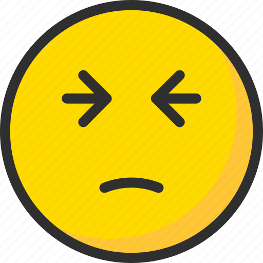 Emoji, emoticon, face, mood, pain icon - Download on Iconfinder