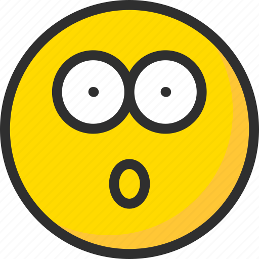 Emoji, emoticon, face, mood, surprise, wonder icon - Download on Iconfinder