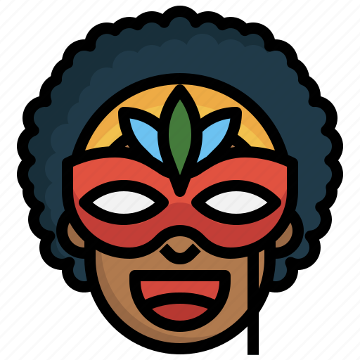 Mask, carnival, eye, emoji, celebration icon - Download on Iconfinder