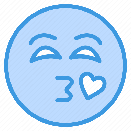 Emoji, emoticon, heart, kiss, kissing, love, smiley icon - Download on Iconfinder