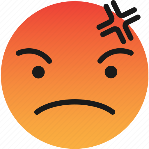 Angry, bad, emoji, emoticons, mean icon - Download on Iconfinder