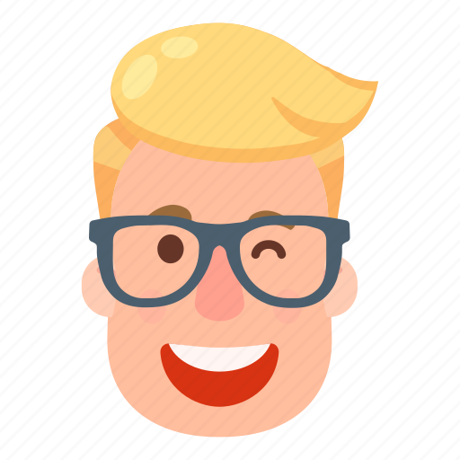 Character, emoji, emotion, emotions, face, head, smile icon - Download on Iconfinder