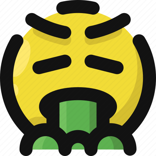 Emoji, emoticon, feelings, sick, smileys, virus, vomit icon - Download on Iconfinder