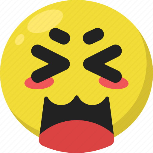 Awkward Embarrassed Emoji Emoticon Feelings Smileys Upset Icon 
