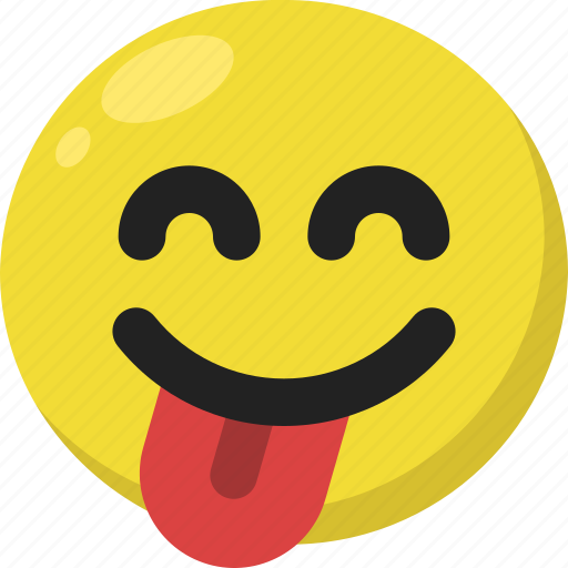 Emoji, emoticon, feelings, happy, hungry, smileys, starved icon - Download on Iconfinder