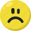 emoji, emoticon, feelings, sad, smileys, unhappiness, unhappy 
