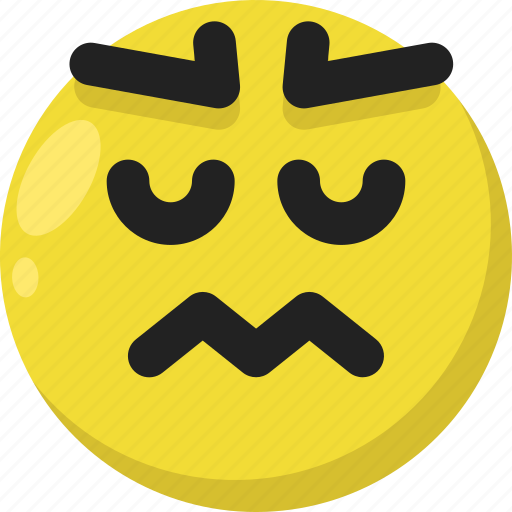 Disgusted, emoji, emoticon, feelings, sick, smileys, upset icon - Download on Iconfinder