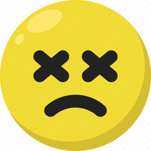 Emoji, emoticon, exhausted, feelings, ko, smileys, tired icon - Download on Iconfinder
