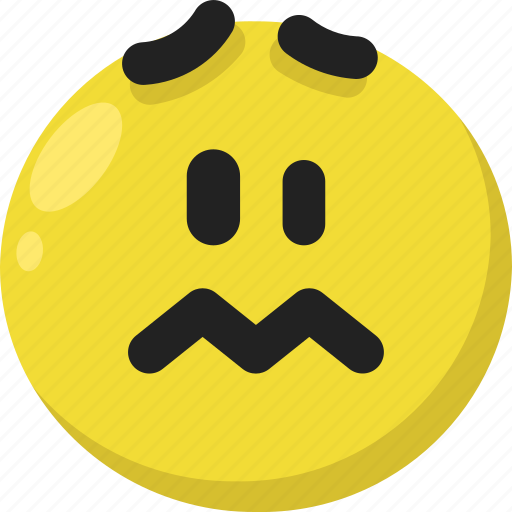 Emoji, emoticon, feelings, sad, smileys, upset, worried icon - Download on Iconfinder