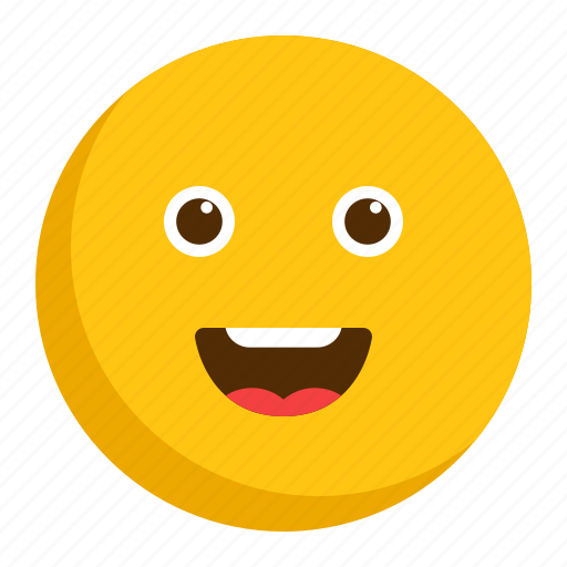 Emoji, emoticon, happy, smile, smiley icon - Download on Iconfinder