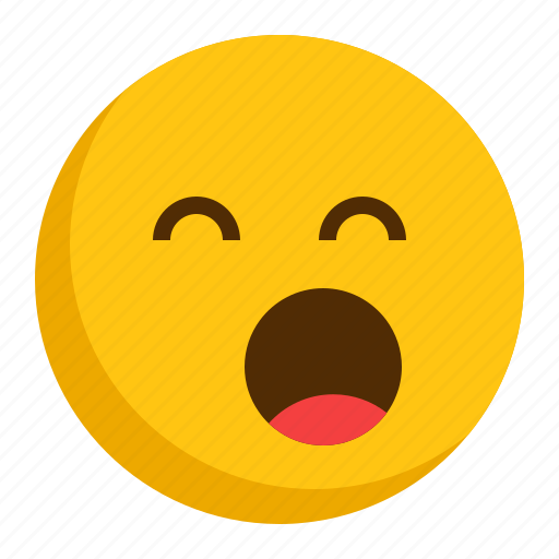 Emoji, emoticon, sleepy, yawn icon - Download on Iconfinder