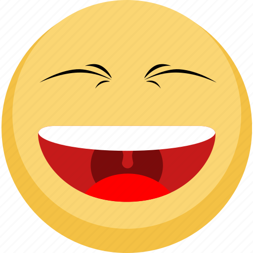 Emoji, hapiness, happy, laugh, laughing icon - Download on Iconfinder