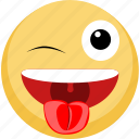 emoji, joking, provocative, tongue