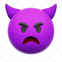 emoji, angry, face, emoticon, expression