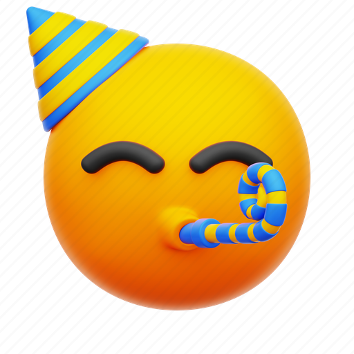 Emoji, face, party, emoticon, celebration icon - Download on Iconfinder