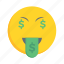 face, emoji, emoticon, facewithdollareyes, money 