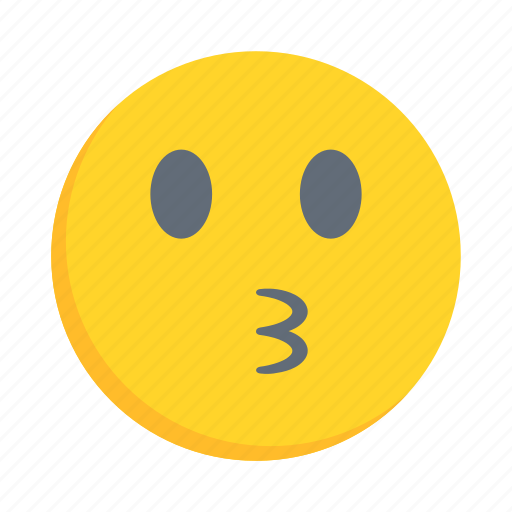 Face, emoji, emoticon, kiss, smiley icon - Download on Iconfinder