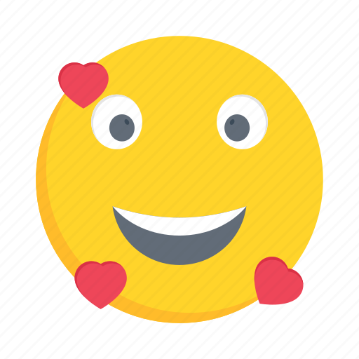 Face, emoji, emoticon, lovely, smiley icon - Download on Iconfinder
