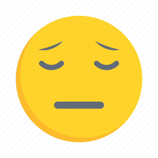 Face, emoji, emoticon, sad, unhappy icon - Download on Iconfinder
