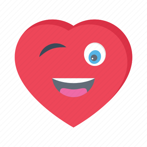 Face, emoji, emoticon, winking, naughty icon - Download on Iconfinder