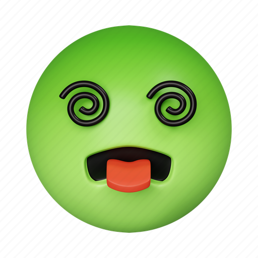 Dizzy, emoji, emoticon, expression, face, avatar, feeling icon - Download on Iconfinder