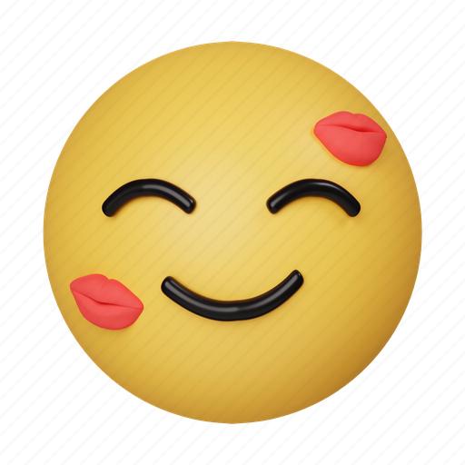 Love, cute, emoji, emoticon, expression, face, avatar icon - Download on Iconfinder