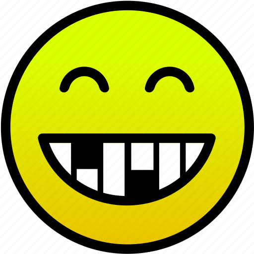 Smile, smiling eyes, teeth icon - Download on Iconfinder