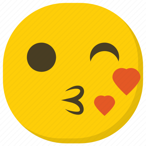Emoji, feelings, kiss emoji, kissing face, smiley icon - Download on Iconfinder