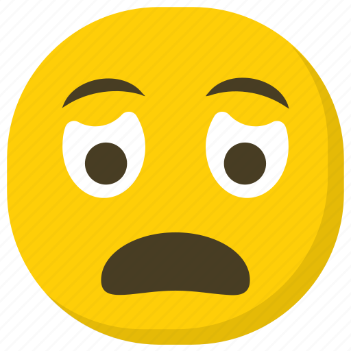 Emoticon, sad emoji, sad face, smiley, worried face icon - Download on Iconfinder