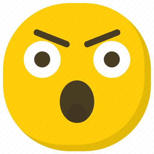 Emoticon, expressions, hushed face, shocked face, smiley icon - Download on Iconfinder