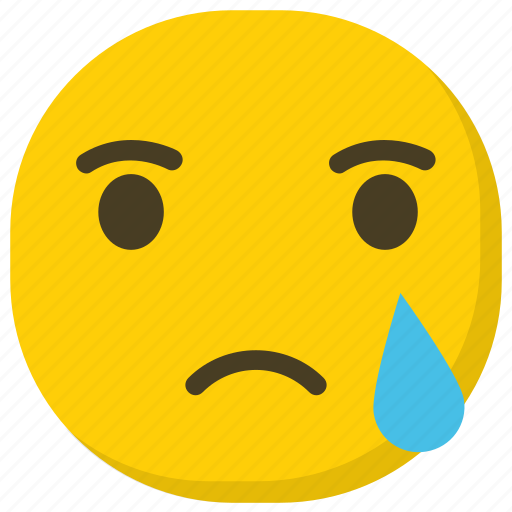 Crying emoji, emoji, emoticon, expressions, smiley icon - Download on Iconfinder