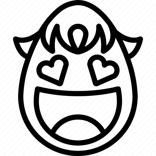 Boy, emojis, emotion, face, happy, love, smiley icon - Download on Iconfinder
