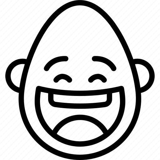 Bold, emojis, emotion, face, happy, man, smiley icon - Download on Iconfinder