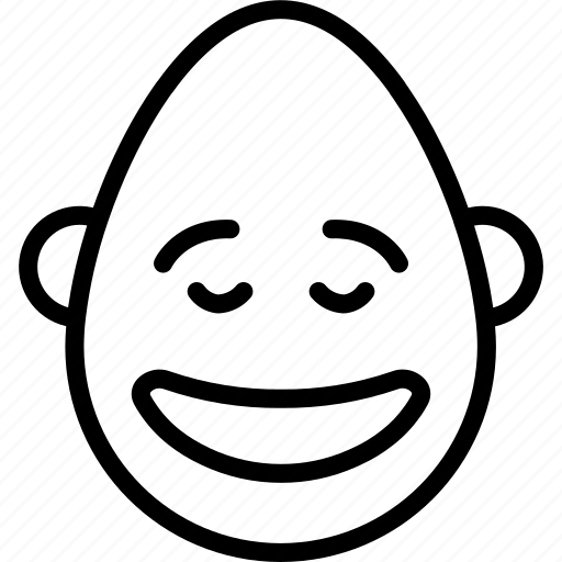 Bold, emojis, emotion, face, happy, man, smiley icon - Download on Iconfinder