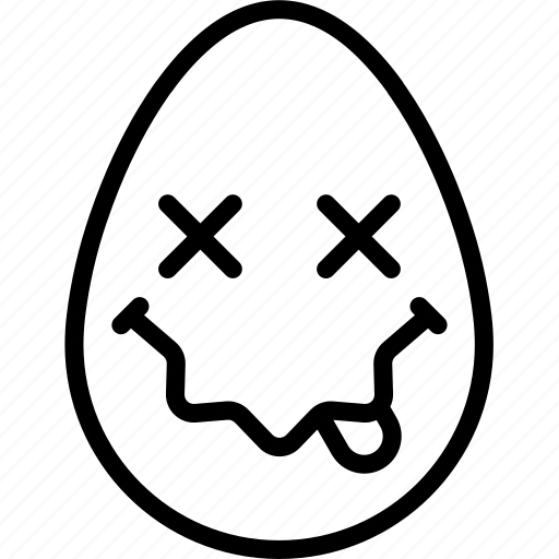 Dead, emojis, emotion, face, nirvana, smiley icon - Download on Iconfinder