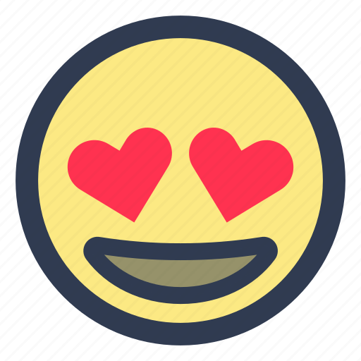 Emoji, eyes, heart icon - Download on Iconfinder