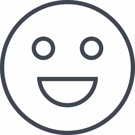 Emotion, happy, huge, smile icon - Download on Iconfinder