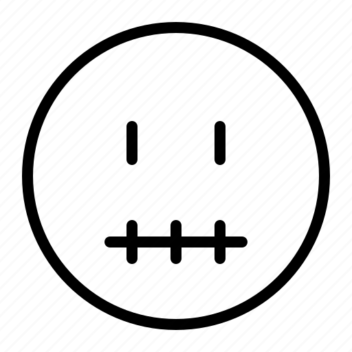 Secret, emoji, smileys, feeling, expression, emoticon icon - Download on Iconfinder