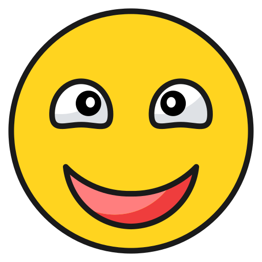 Emoji, emoticon, happy, laugh icon - Free download