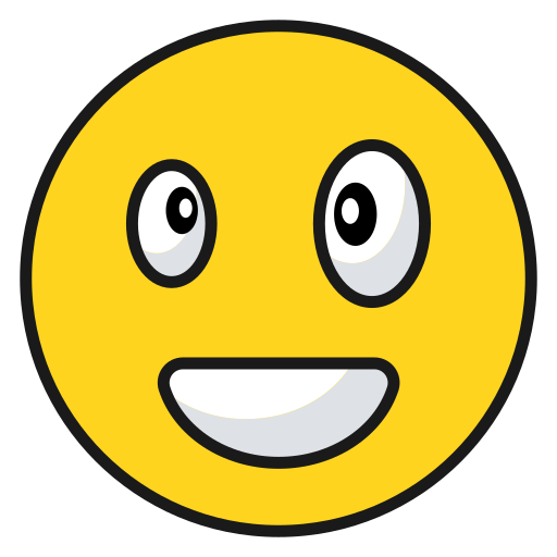 Emoji, emoticon, happy, laugh, smila icon - Free download