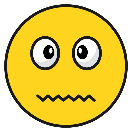 Emoji, emoticon, happy, smileawkward icon - Free download