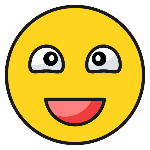 Emoticonawkward, emoji, happy, smile icon - Free download