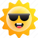 sun, weather, sunny, emojis 